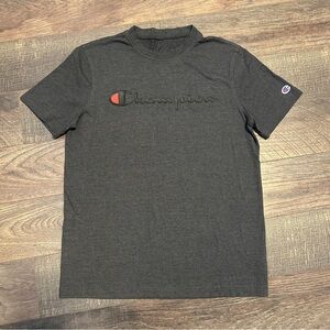 Champion Men's Dark Gray Short Sleeve TShirt Cotton Blend